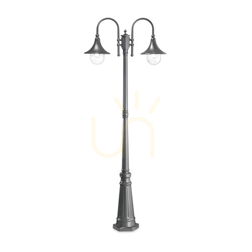 Jelölje be Kültéri állólámpa Ideallux CIMA PT2 antracit E27 2x52W 246833