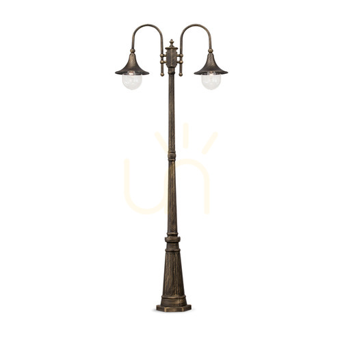 Jelölje be Kültéri állólámpa Ideallux CIMA PT2 NERO fekete 216 cm 024097