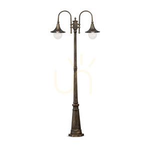 Kültéri állólámpa Ideallux CIMA PT2 NERO fekete 216 cm 024097 small 0
