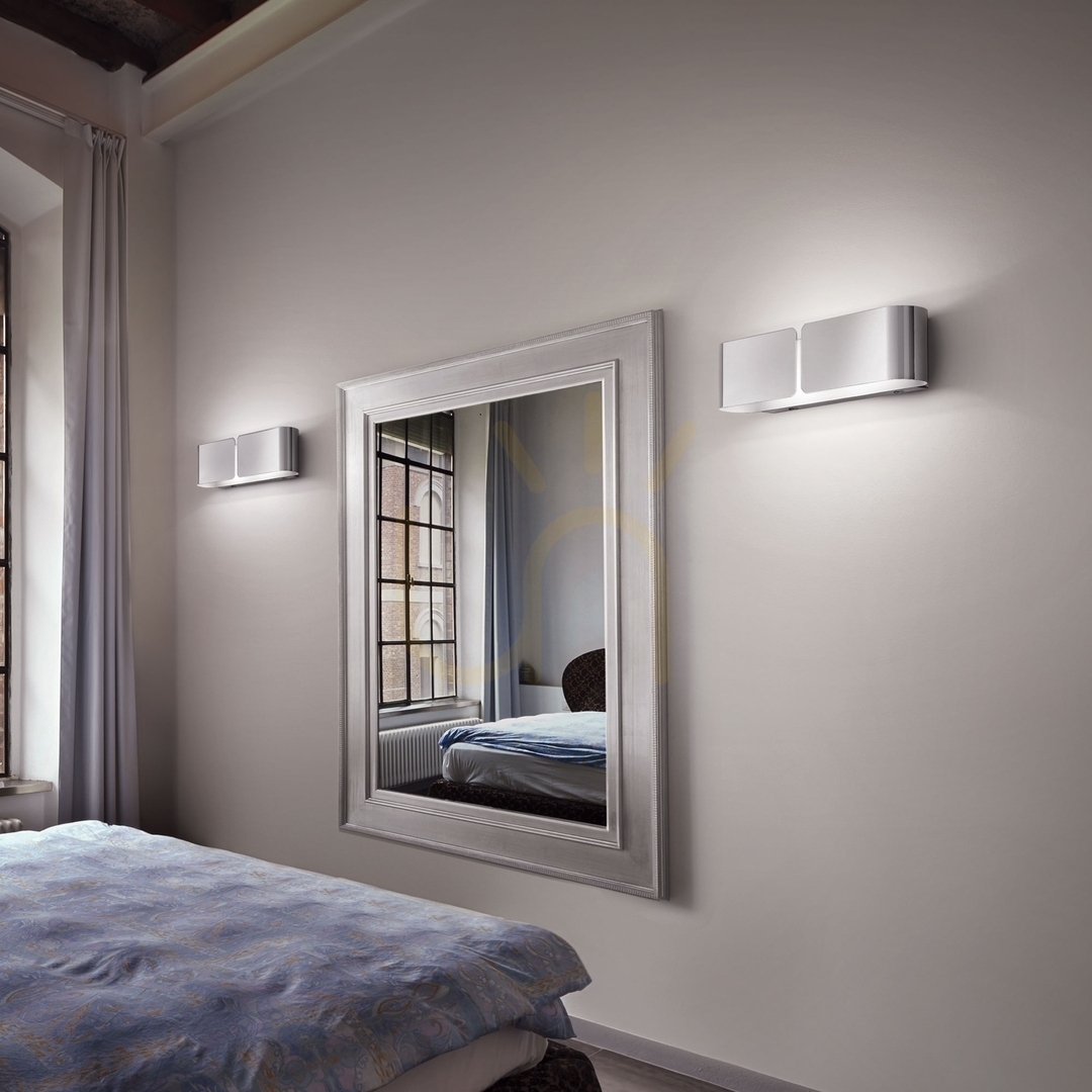 Kijelző Fali lámpa Ideallux CLIP AP2 MINI BIANCO fehér 2xG9 049236 Fali lámpa Ideallux CLIP AP2 MINI BIANCO fehér 2xG9 049236