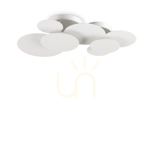 Jelölje be Plafonlámpa Ideallux CLOUD PL D74 fehér LED 46W 74 cm 285207
