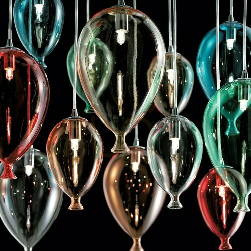 Jelölje be Függőlámpa Ideallux Clown SP8 Color többszínű 8xG9 100944