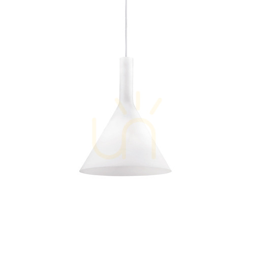 Jelölje be Függőlámpa Ideallux COCKTAIL SP1 SMALL BIANCO fehér üveg 20 cm 074337
