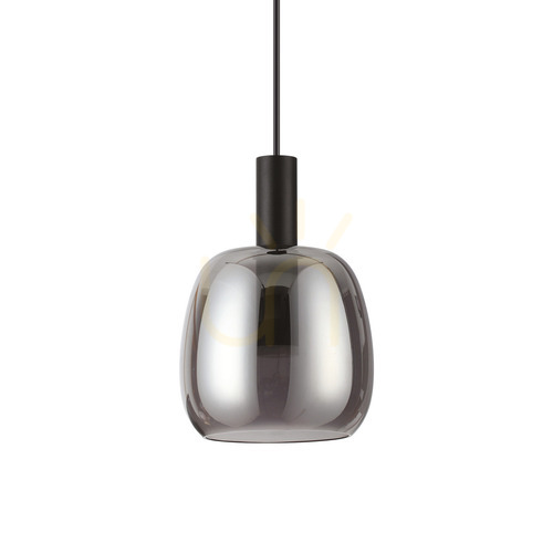Jelölje be Függőlámpa Ideallux COCO-1 SP 275581 fekete üveg LED 7W 15 cm
