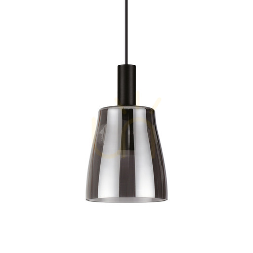 Jelölje be Függőlámpa Ideallux COCO fekete üveg fém LED 7W 15 cm 275567