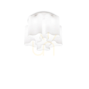 Plafon lámpa Ideallux COMPO PL6 BIANCO fehér 6xE27 56 cm 125503 0 Plafon lámpa Ideallux COMPO PL6 BIANCO fehér 6xE27 56 cm 125503 small 0
