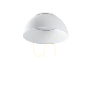 Plafon lámpa Ideallux Corolla LED 24W fehér üveg-fém 35 cm 297149 0 Plafon lámpa Ideallux Corolla LED 24W fehér üveg-fém 35 cm 297149 small 0