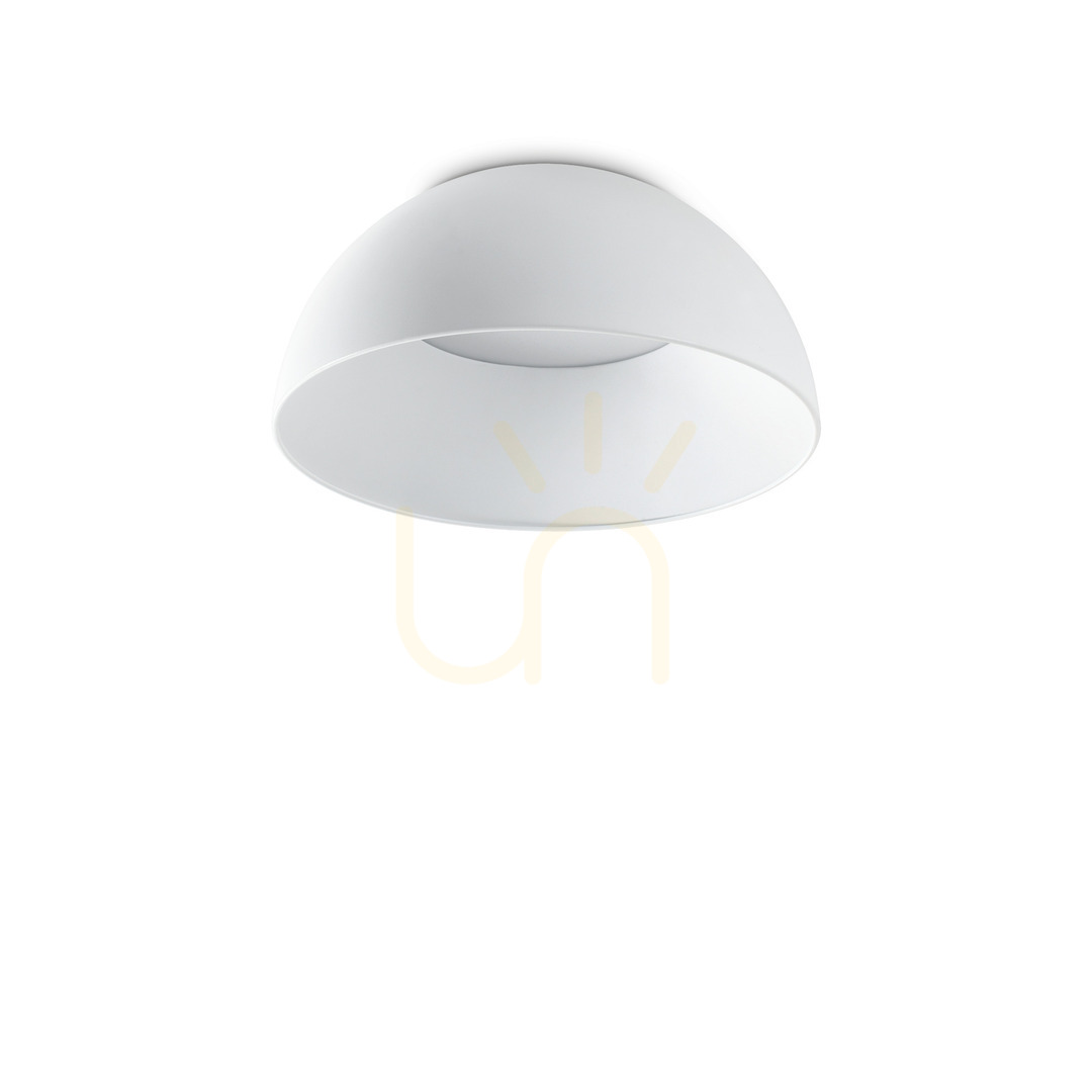 Jelölje be Plafon lámpa Ideallux Corolla LED 24W fehér üveg-fém 35 cm 297149 Plafon lámpa Ideallux Corolla LED 24W fehér üveg-fém 35 cm 297149