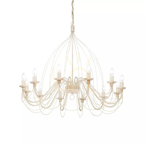 Jelölje be Függőlámpa Ideallux Corte SP12 Bianco fehér 12xE14 95 cm 097664