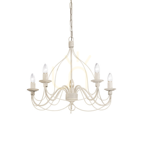 Jelölje be Függesztéklámpa Ideallux CORTE SP5 Bianco fehér 5xE14 64 cm 005881