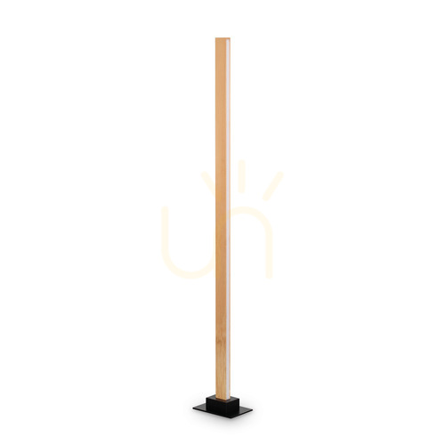 Jelölje be Állólámpa Ideallux CRAFT PT 284484 fekete fa LED 26W szabályozható 161 cm