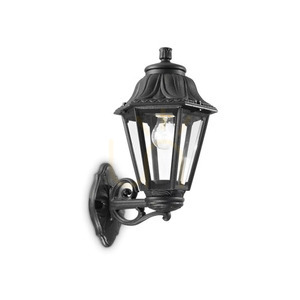 Kültéri fali lámpa Ideallux DAFNE AP1 BIG NERO fekete E27 101491 1 Kültéri fali lámpa Ideallux DAFNE AP1 BIG NERO fekete E27 101491 small 1