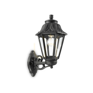 Kültéri fali lámpa Ideallux DAFNE AP1 BIG NERO fekete E27 101491 0 Kültéri fali lámpa Ideallux DAFNE AP1 BIG NERO fekete E27 101491 small 0