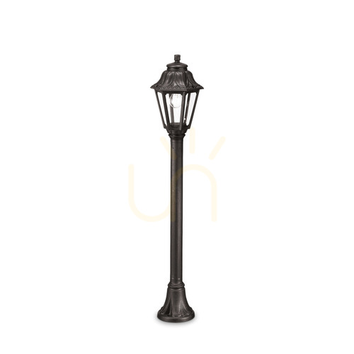 Jelölje be Kültéri állólámpa Ideallux DAFNE PT1 fekete E27 110 cm 101514