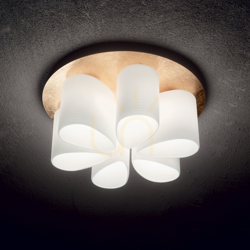 Jelölje be Plafon Ideallux Daisy PL6 arany 60 cm 247779