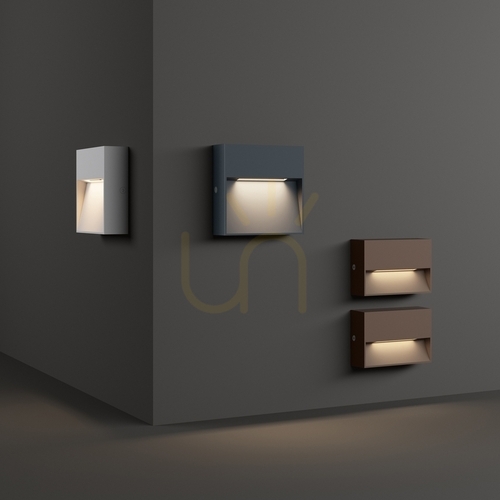 Jelölje be Kültéri fali lámpa Ideallux DEDRA AP BIG antracit LED 1,5W 316871