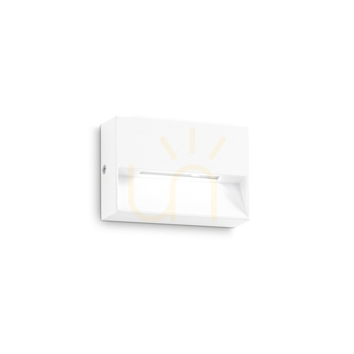 Jelölje be Kültéri fali lámpa Ideallux Dedra AP Small Bianco fehér LED 1,5W 316901