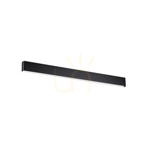 Fali lámpa Ideallux DELTA AP D110 fekete 37W 4000K 307060 small 0