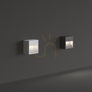 Kültéri fali lámpa Ideallux DOWN AP1 antracit G9 122045 small 3