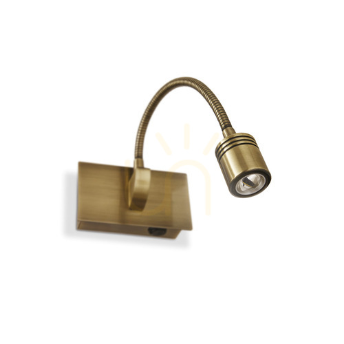 Jelölje be Fali lámpa Ideallux DYNAMO AP BRUNITO sárgaréz LED 3,5W 121352
