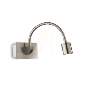 Fali lámpa Ideallux Dynamo AP nikkel LED 3,5W 031477 0 Fali lámpa Ideallux Dynamo AP nikkel LED 3,5W 031477 small 0