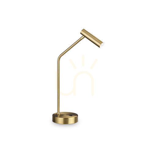 Jelölje be Asztali lámpa Ideallux EASY TL sárgaréz LED 3,5W 295541