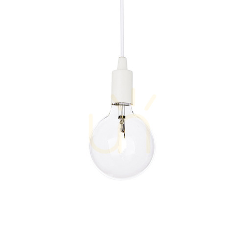 Jelölje be Függesztéklámpa Ideallux Edison SP1 Bianco fehér E27 113302