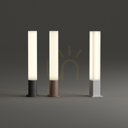 Jelölje be Kültéri állólámpa Ideallux EDO Outdoor PT1 Round Coffee barna 80 cm 213071