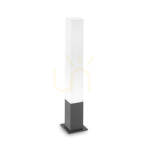 Jelölje be Kültéri állólámpa Ideallux EDO Outdoor PT1 Square antracit GX53 79 cm 135762