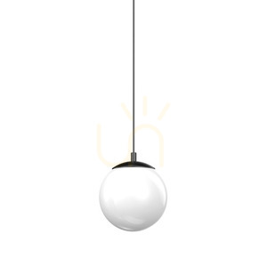 Sínes függeszték Ideallux EGO Pendant Ball fekete 10W 3000K 327525 small 0