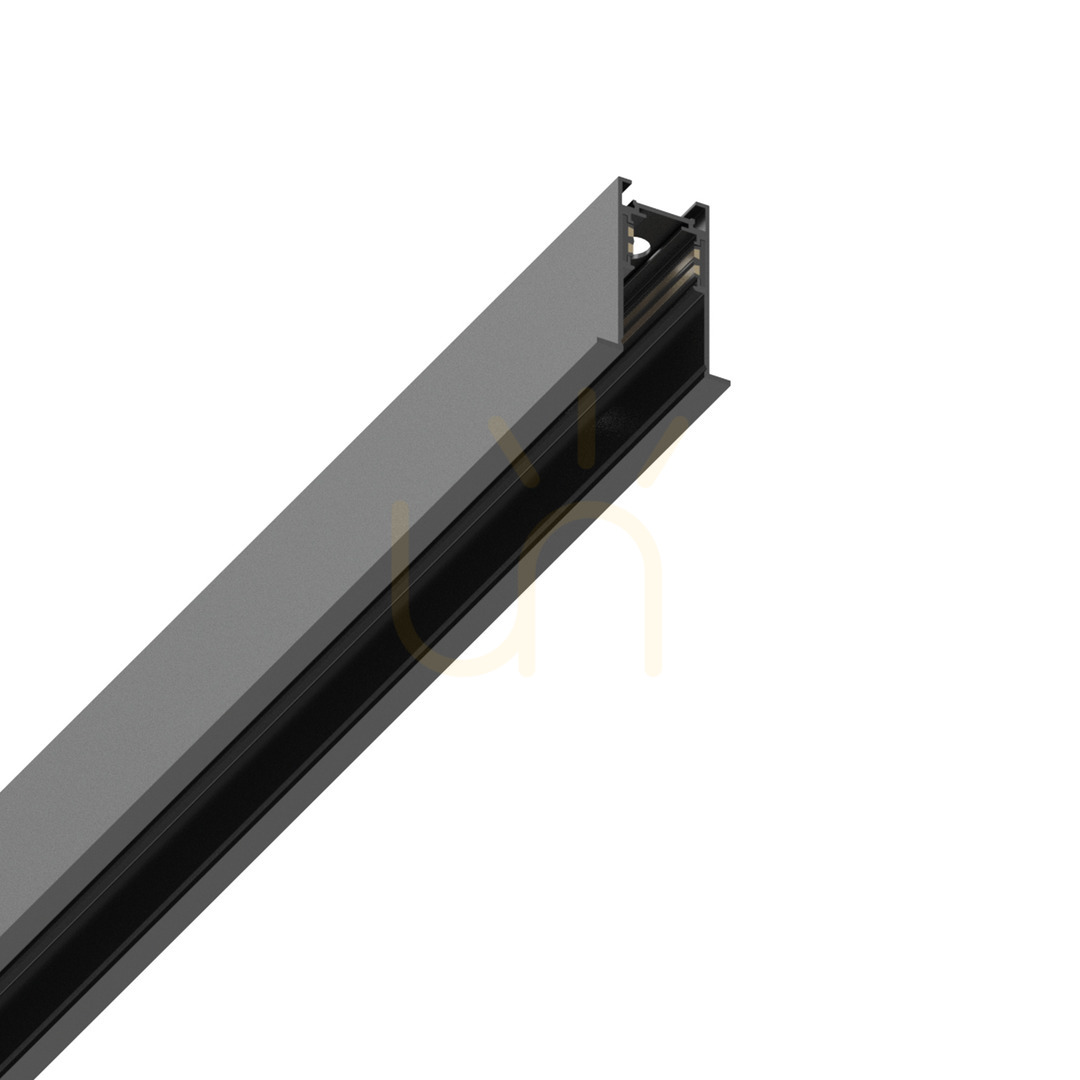 Zapustený rámik Ideallux EGO Profile Recessed Trim 1000 mm čierny 320434