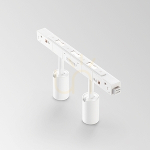 Sínes LED lámpa Ideallux EGO Track Double 5W 3000K fekete DALI 286334 small 1