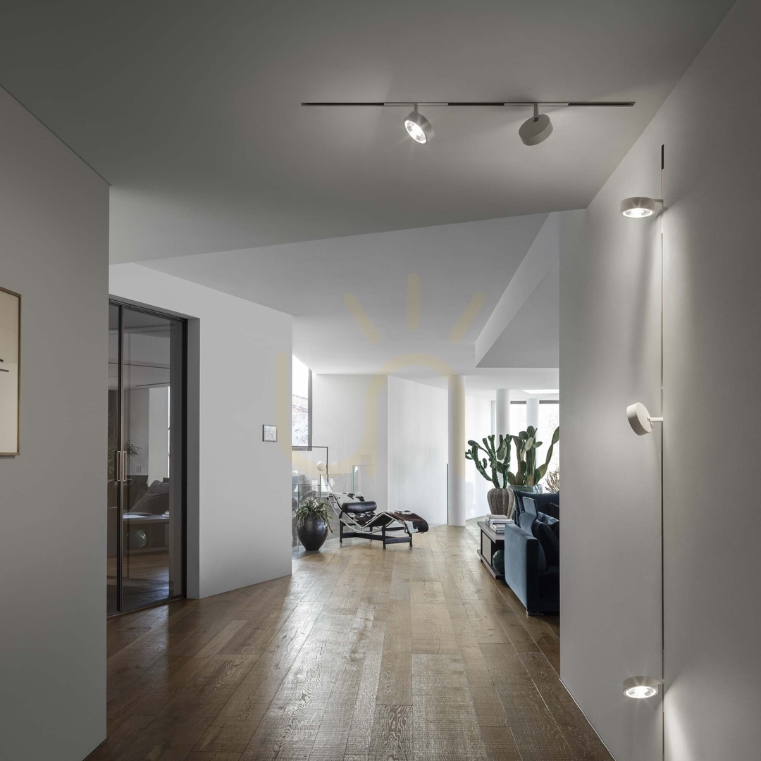 Kilátás Sínes lámpa Ideallux EGO Track Flat Single 9W 3000K fehér 303741 Sínes lámpa Ideallux EGO Track Flat Single 9W 3000K fehér 303741