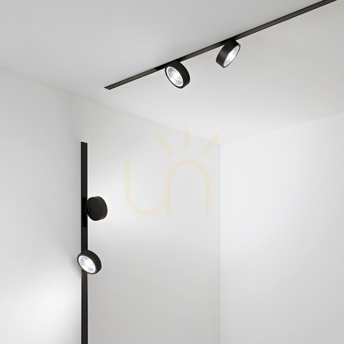 Jelölje be Sínes LED lámpa Ideallux EGO Track Flat Single 9W 3000K fekete 290614