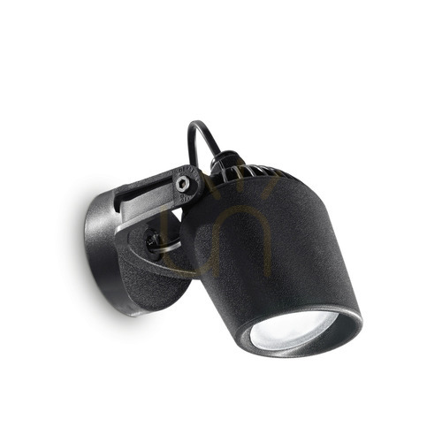 Jelölje be Kültéri fali lámpa Ideallux ELIO AP1 NERO fekete GU10 1x6W 096476