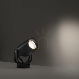 Ideallux ELIO 120218 fehér GU10 IP66 12,5 cm-es behajtós kerti reflektor small 1