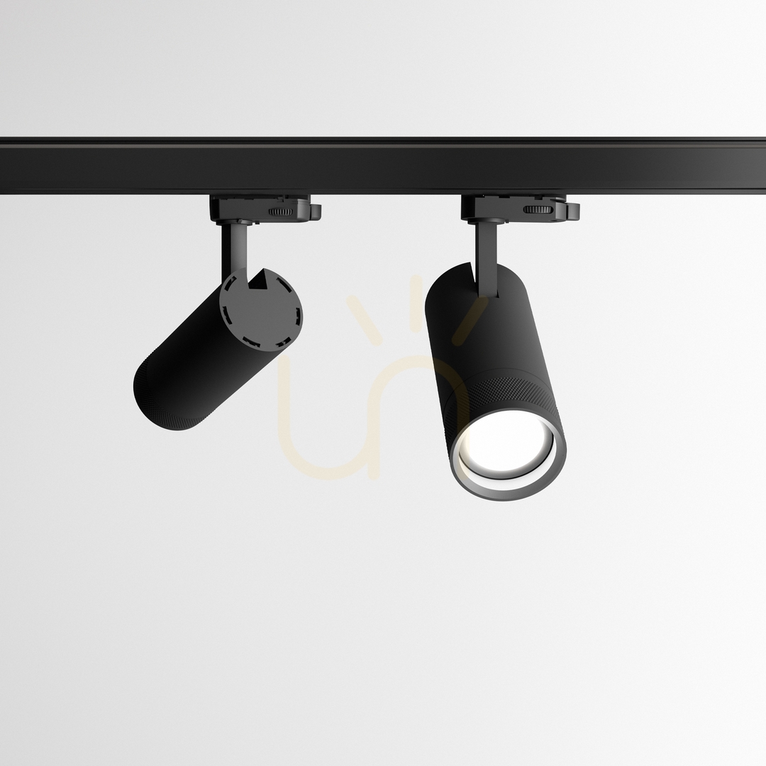 Kilátás Sínes lámpa Ideallux EOS 25W 3000K fekete 276243 Sínes lámpa Ideallux EOS 25W 3000K fekete 276243