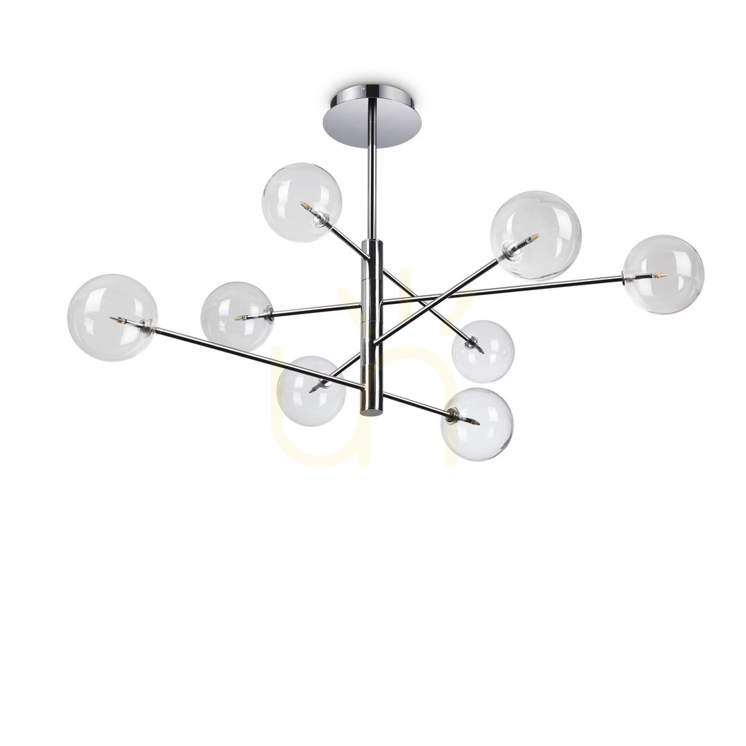 Jelölje be Függőlámpa Ideallux Equinoxe SP8 Cromo króm 8xG4 275178 Függőlámpa Ideallux Equinoxe SP8 Cromo króm 8xG4 275178