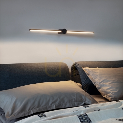 Jelölje be Fali lámpa Ideallux Essence FILO AP D075 NERO fekete LED 13W 75 cm 310145
