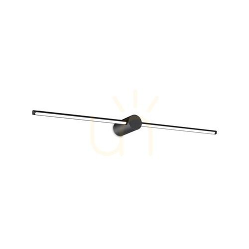 Jelölje be Fali lámpa Ideallux Essence FILO AP D075 NERO fekete LED 13W 75 cm 310145