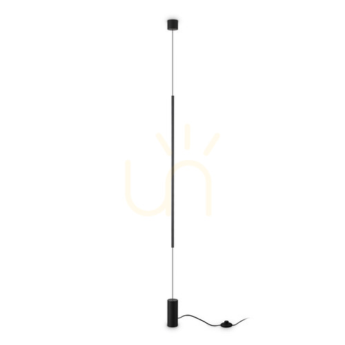 Jelölje be Fali lámpa Ideallux ESSENCE FILO PT NERO fekete LED 16,5W 301068