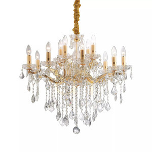 Függőlámpa Ideallux Florian SP12 króm kristály 12xE14 72 cm 035604 small 2
