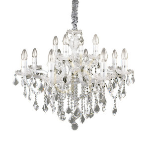 Függőlámpa Ideallux Florian SP12 króm kristály 12xE14 72 cm 035604 small 0