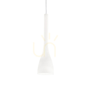 Függőlámpa Ideallux Flut SP1 Small Bianco fehér üveg E14 035697 0 Függőlámpa Ideallux Flut SP1 Small Bianco fehér üveg E14 035697 small 0