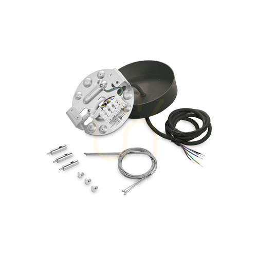 Jelölje be Lámpafüggeszték Ideallux FLY KIT PENDANT NERO fekete 13,5 cm 307244