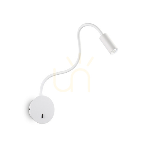 Jelölje be Fali lámpa Ideallux Focus 203171 fehér LED 3,5W fém 28 cm