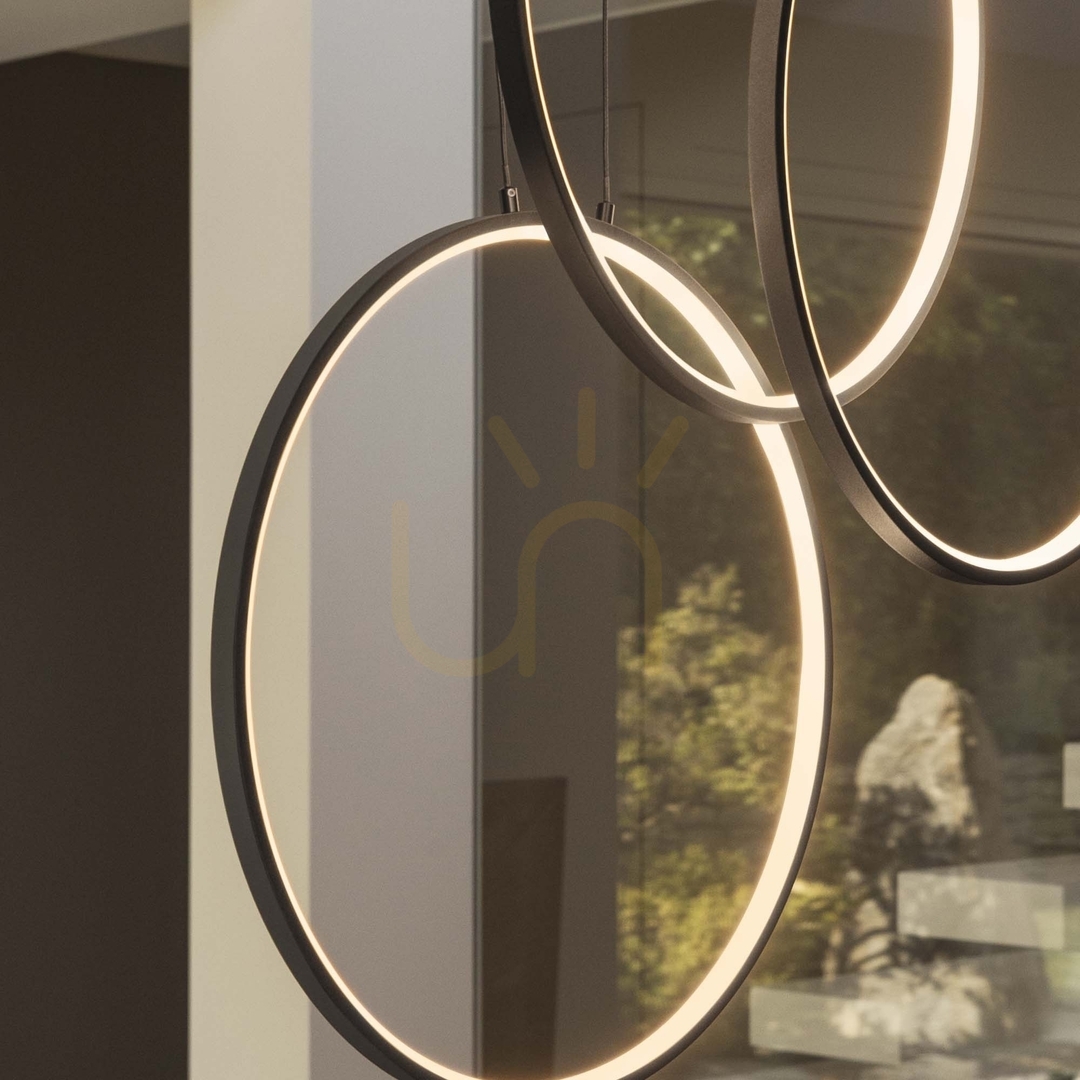 Kijelző Függőlámpa Ideallux Frame SP Cerchio Bianco fehér LED 82W 68,5 cm 269351 Függőlámpa Ideallux Frame SP Cerchio Bianco fehér LED 82W 68,5 cm 269351