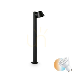 Kültéri állólámpa Ideallux GAS PT1 fekete GU10 1x35W 80 cm 322421 small 0