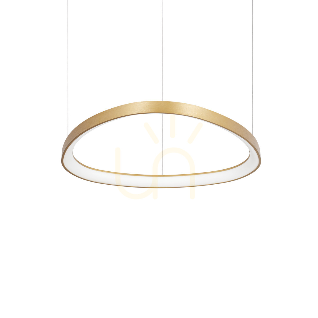 Jelölje be Függőlámpa Ideallux GEMINI D061 sárgaréz LED 47W 3000K 269832 Függőlámpa Ideallux GEMINI D061 sárgaréz LED 47W 3000K 269832