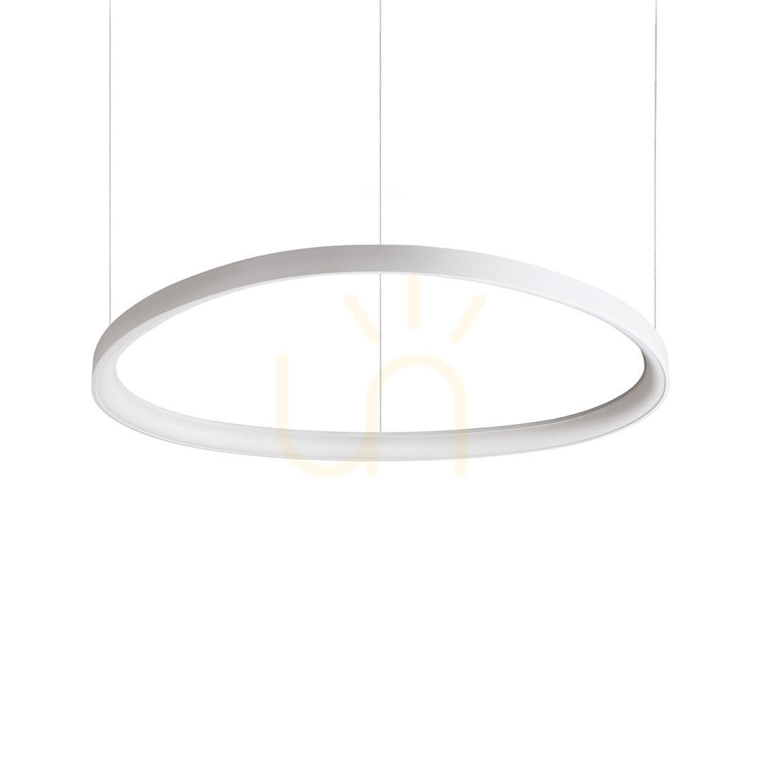 Jelölje be Függőlámpa Ideallux GEMINI SP D081 DALI/PUSH BIANCO fehér LED 81 cm 304748 Függőlámpa Ideallux GEMINI SP D081 DALI/PUSH BIANCO fehér LED 81 cm 304748